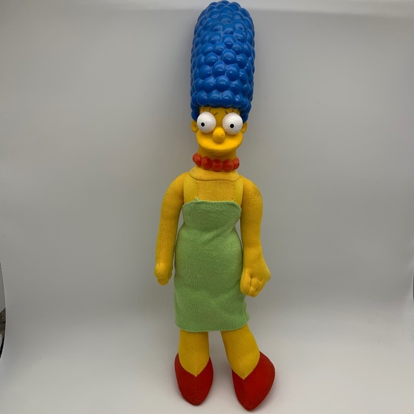 Vintage The Simpsons Marge Simpson Retro Burger King 11" Doll - Picture 1 of 16